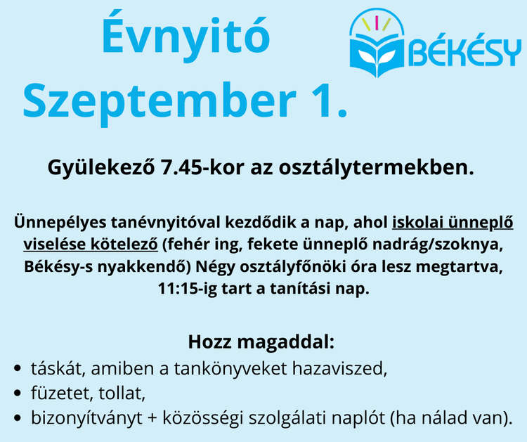 Évnyitó