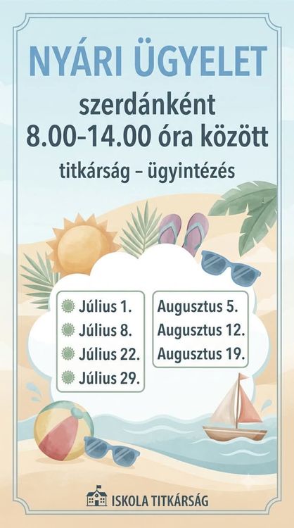 Nyári ügyelet