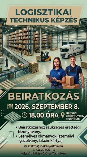 Logisztikai Technikus képzés