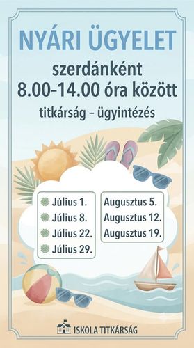 Nyári ügyelet